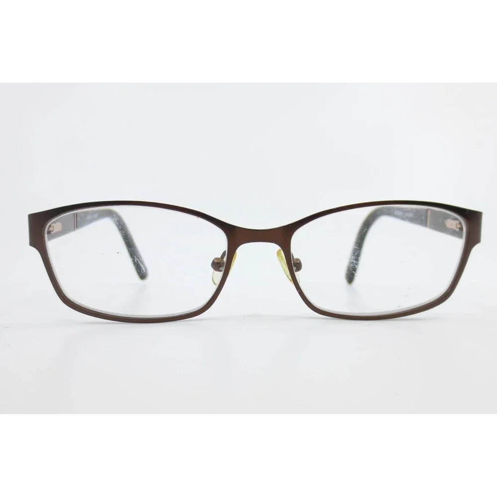 Karen Kane Wood Rose Mocha Brown Tortoise Eyeglass Frames 53-16-135 Rectangular